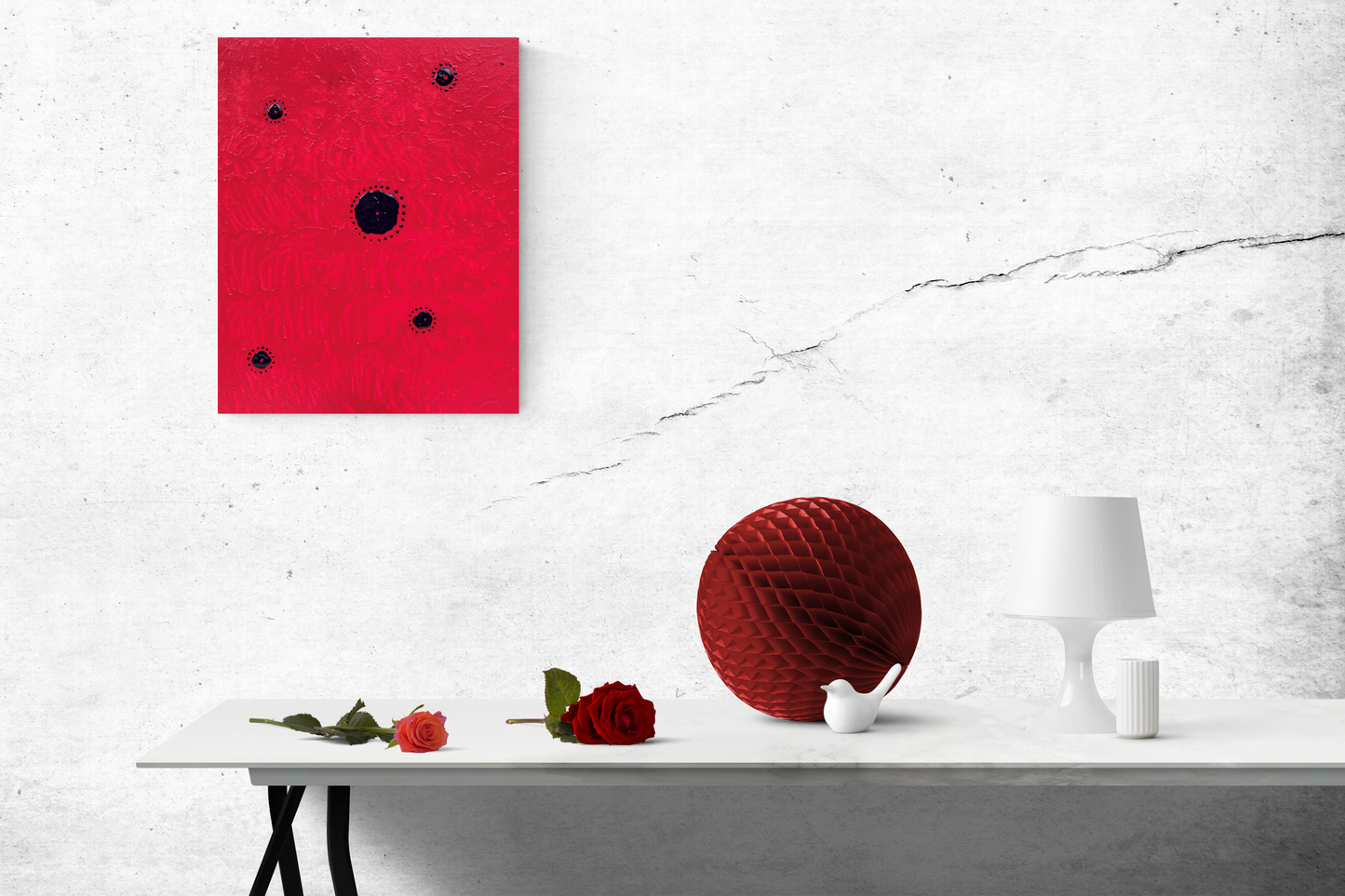 #001 “Dots & Blots”