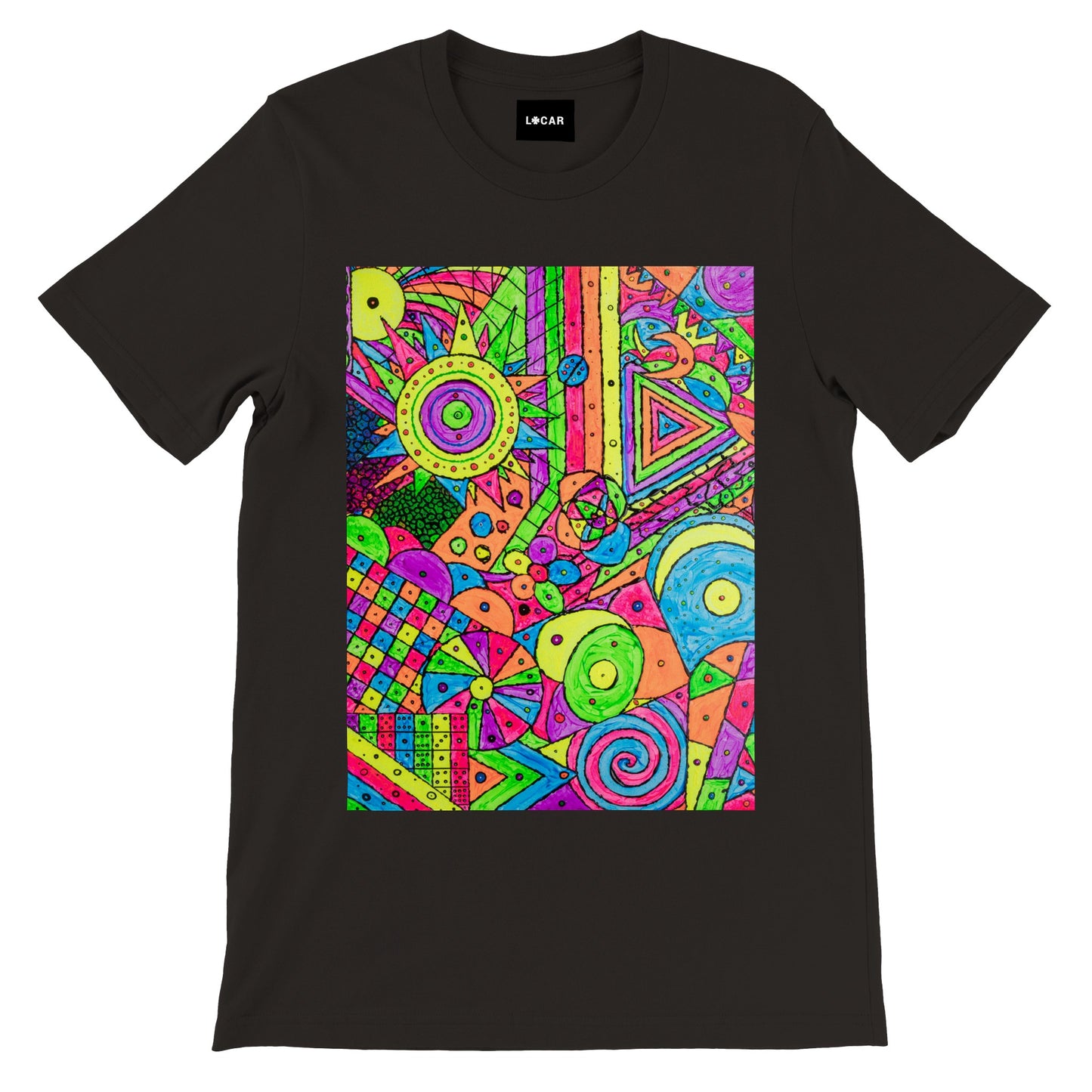 “Fluo Huzzah” T-shirt