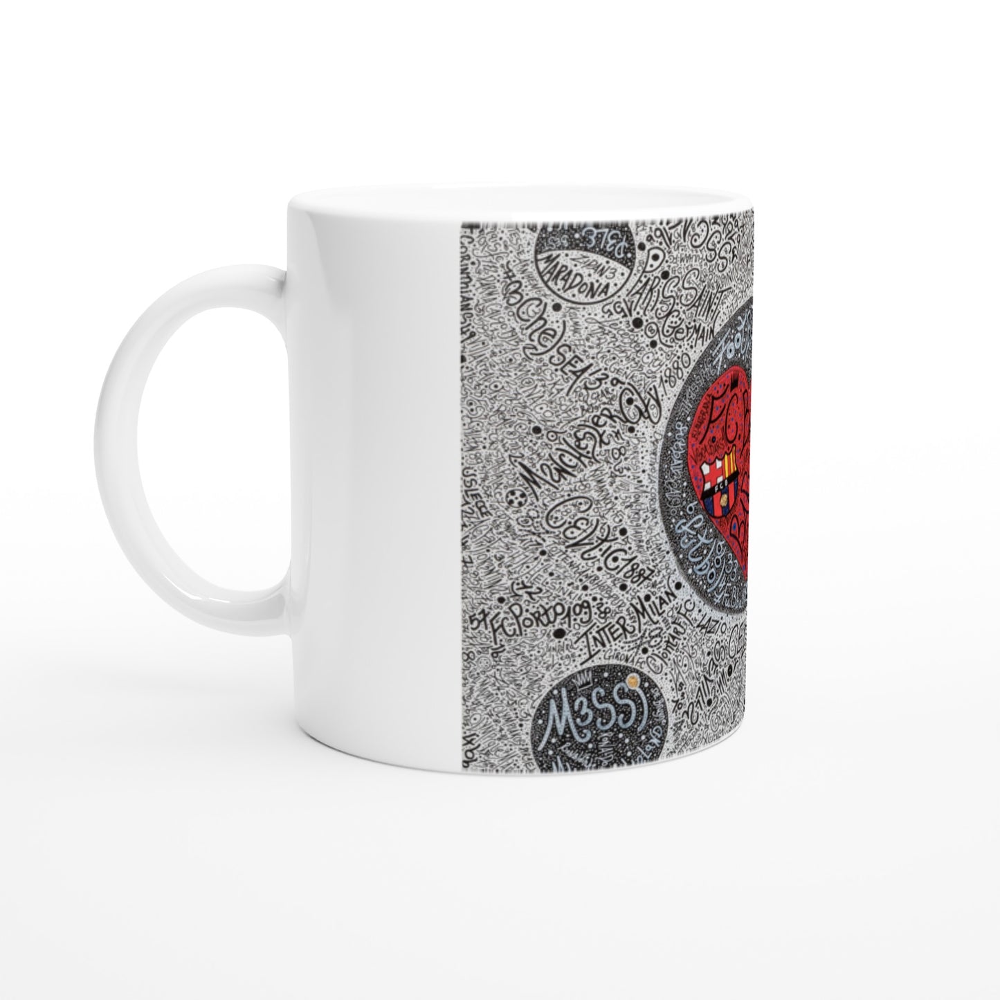 “4 The Lov3 of Football” Mug