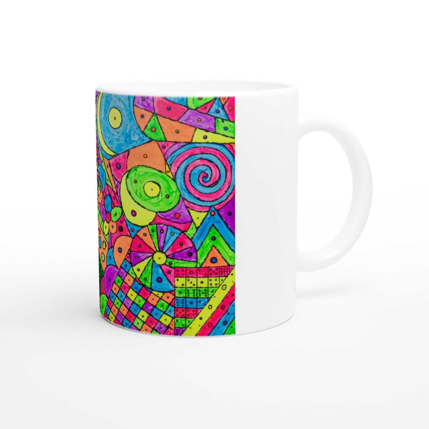 “Fluo Huzzah” Mug