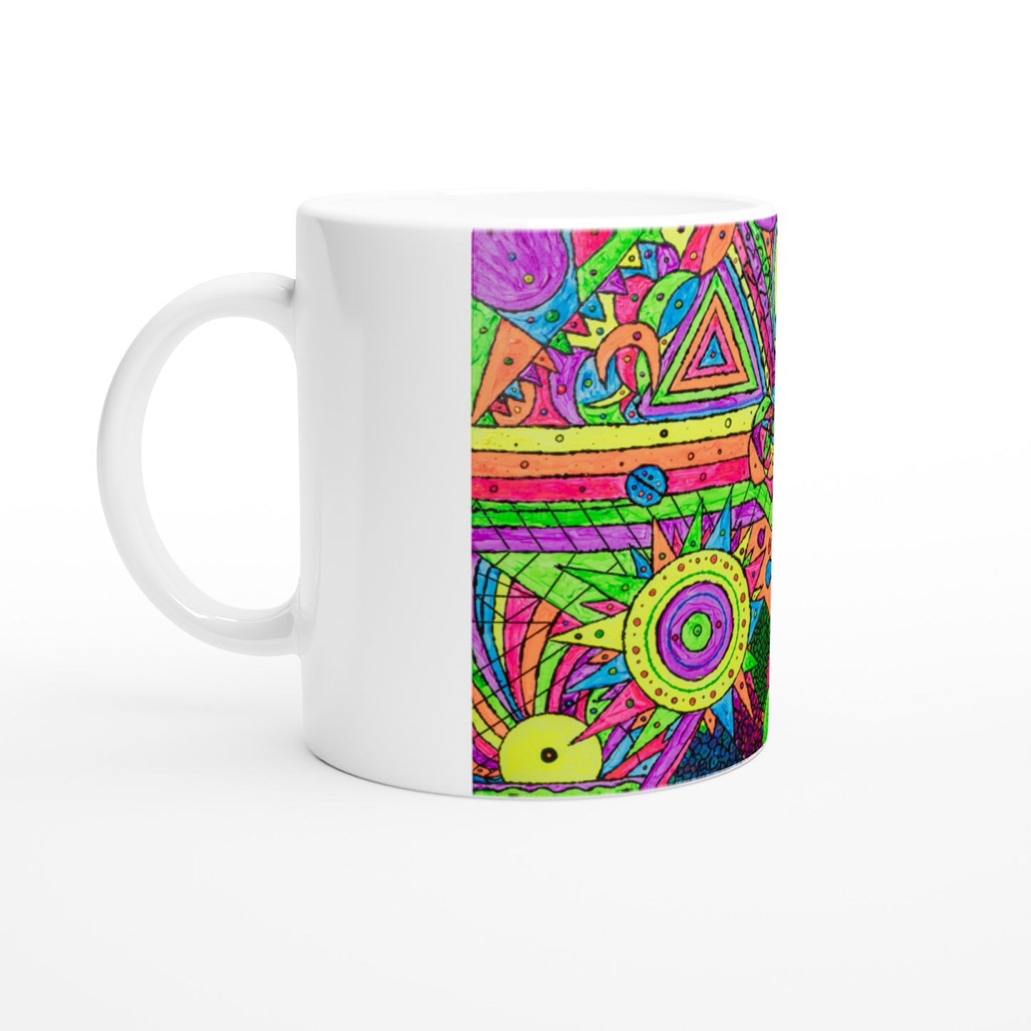 “Fluo Huzzah” Mug