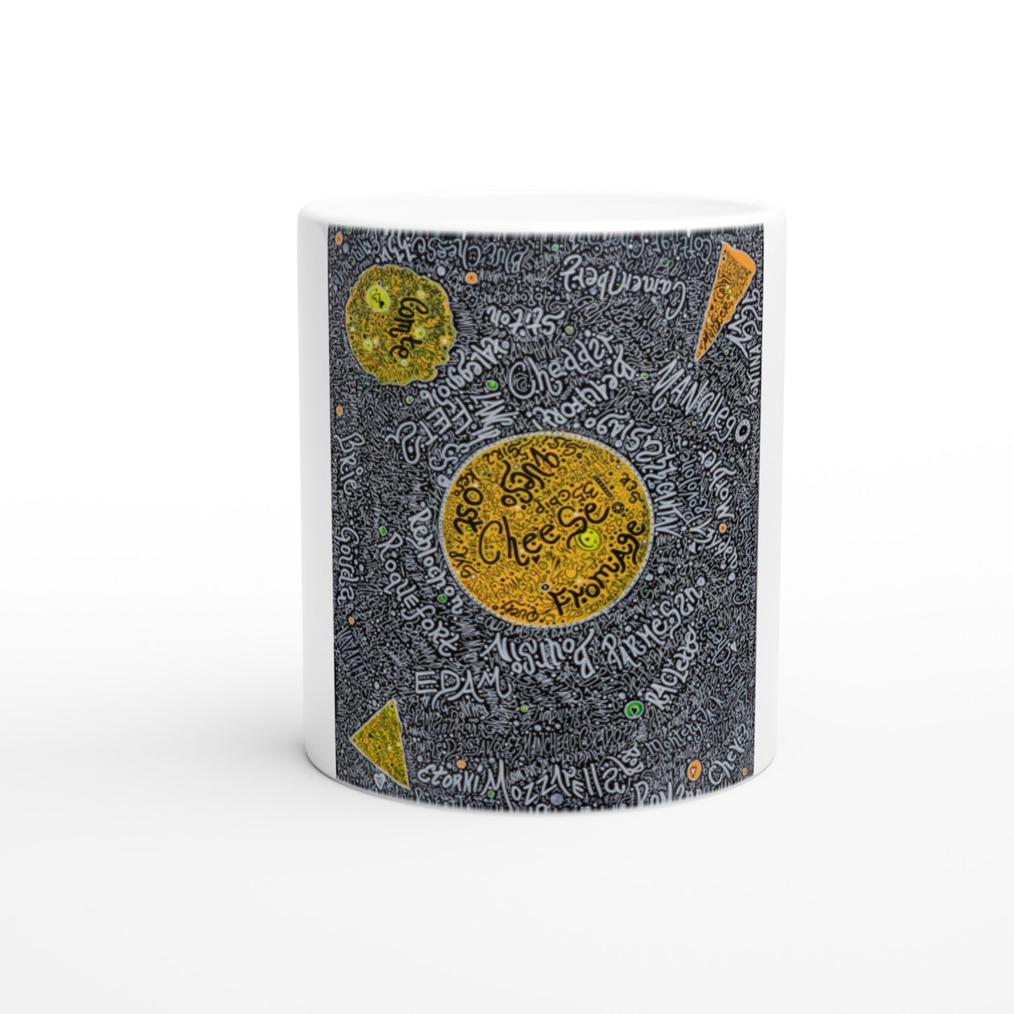 "Forbidden Fromage" Ceramic Mug