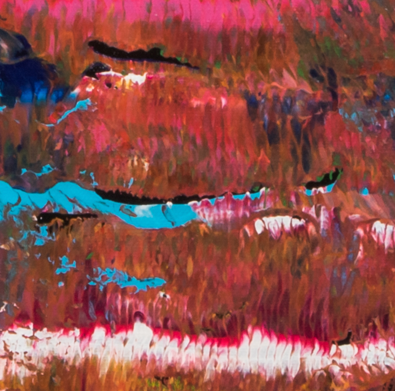 #007 "Eau de la rivière au coucher du soleil"