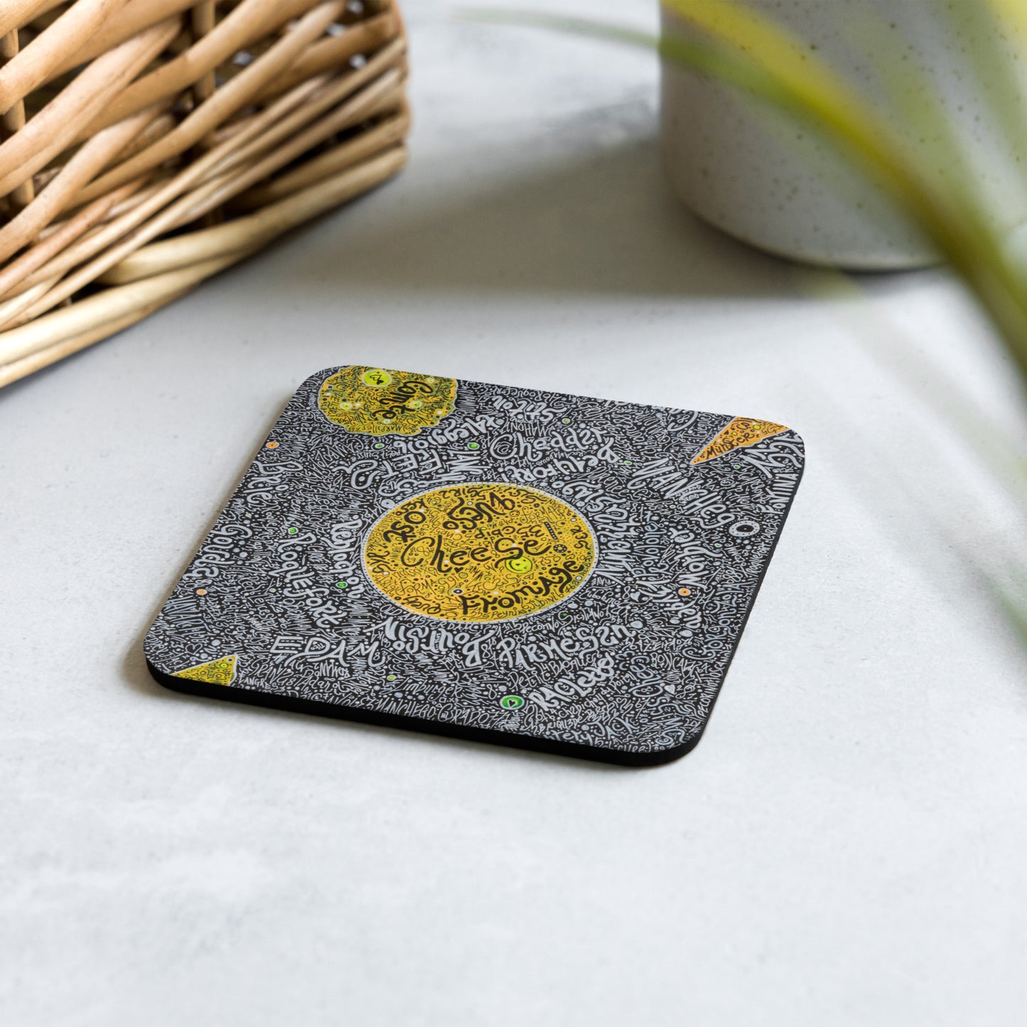 Cork-back coaster NEW NEW