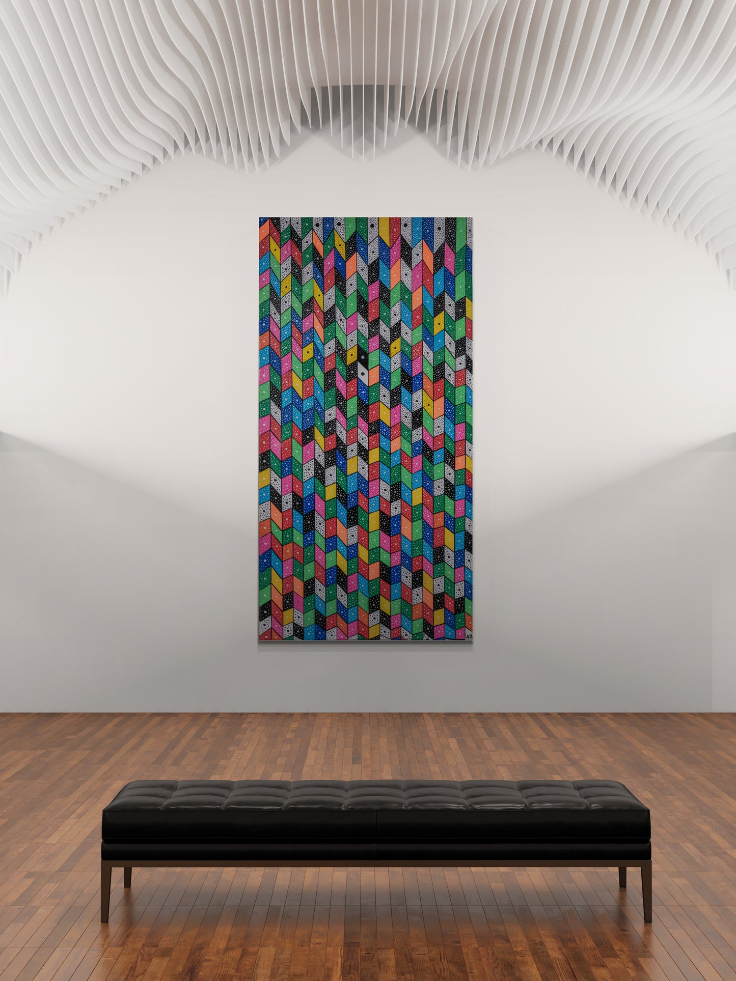 #040 “Diamond Dots”