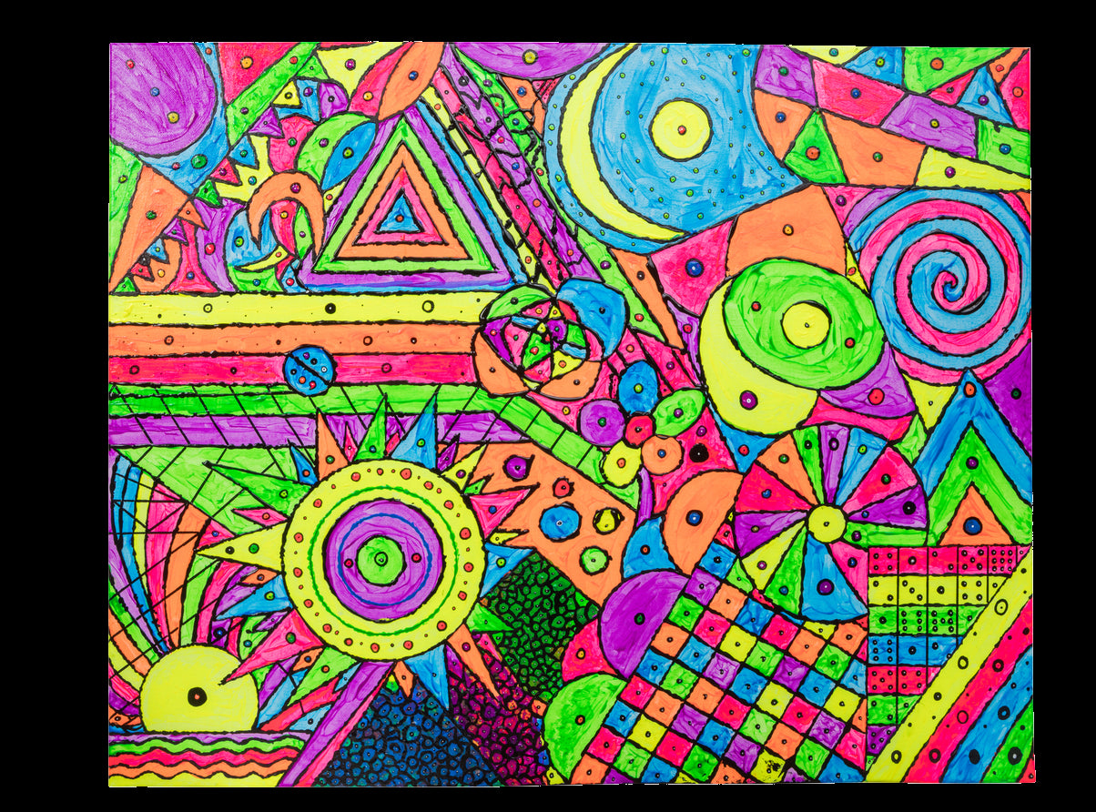 #010 "Fluo Huzah"